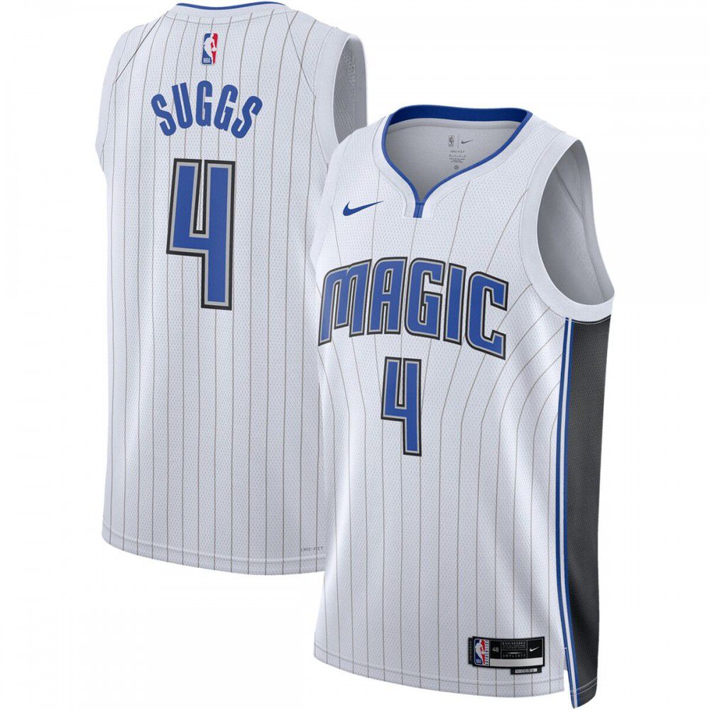 Jalen Suggs Orlando Magic Unisex 2022/23 Swingman Jersey - Association Edition - White-Pro Kit Vault | Brand New 26/27 Sports Jerseys